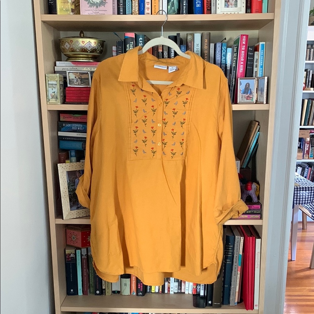 Vermont Country Store embroidered tunic